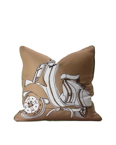 Inhabit Moto Pillow, Camel & GrassAs You See