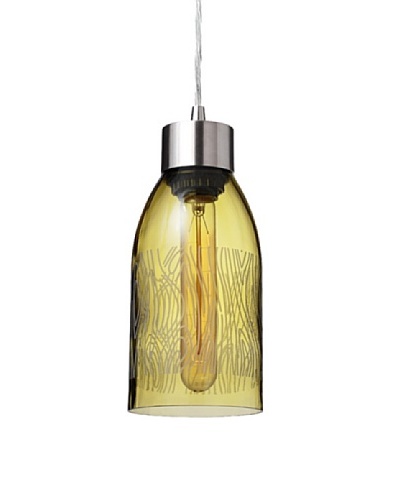 Inhabit Reclaimed Bottle Pendant Light