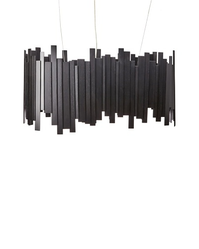 Innermost Clinker Lozenge Pendant, Black