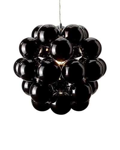 Innermost Beads Penta Pendant, Gloss Black