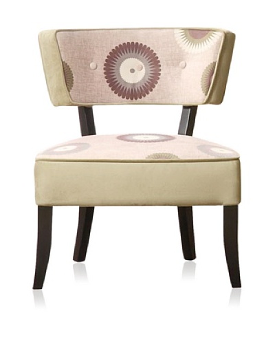 Armen Living Modern Petals Club Chair, Petal