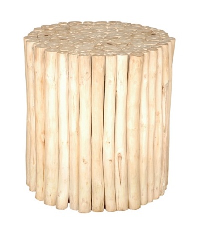 Jeffan Prelude Round Stool, Natural