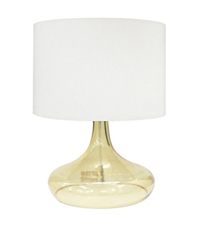 Integrity Lighting Opal Glass Table Lamp, Amber