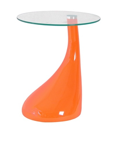 International Design USA Jupiter Coffee Table, Orange