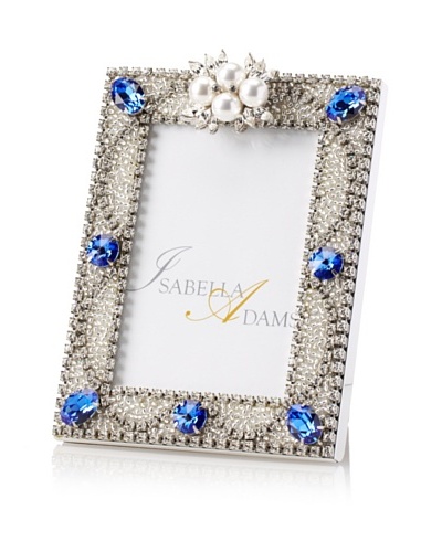 Isabella Adams 3.5″ x 5″ Freshwater Pearl & Swarovski Crystal Picture Frame, September