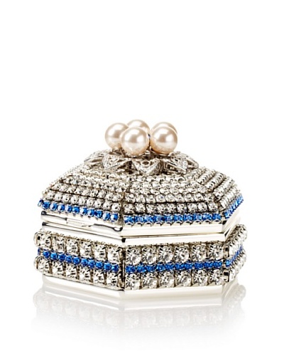 Isabella Adams Freshwater Pearl & Swarovski Crystal Hexagon Keepsake Box, September