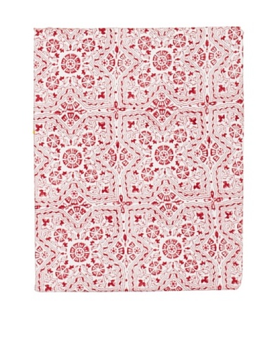 Jaipur by Better Living Fez Fitted Sheet [Red]