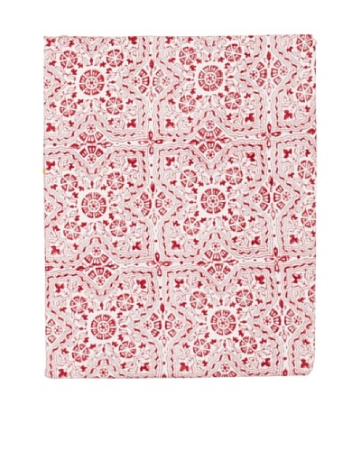 Jaipur by Better Living Fez Fitted Sheet [Red]