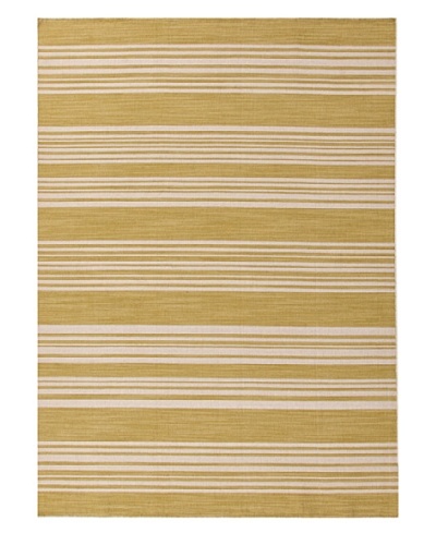 Jaipur Rugs Flat Weave Stripe Pattern Wool Handmade Rug