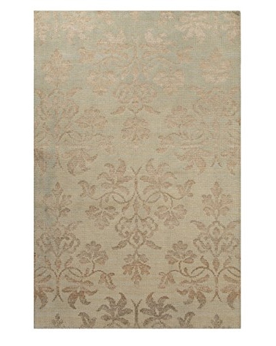 Jaipur Rugs Hand-Knotted Rug, Taupe/Blue, 2′ x 3′