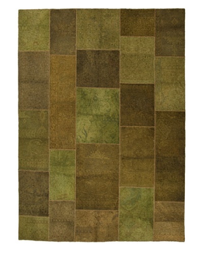 Jaipur Rugs Transitional Solid Knotted Rug, Green, 2′ x 3′