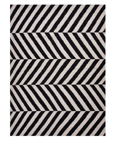 Jaipur Rugs Flat-Weave Stripe Wool Rug