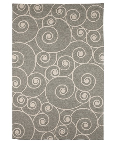 Jaipur Rugs Nautilus Hand Hooked Rug [Gray/Ivory]