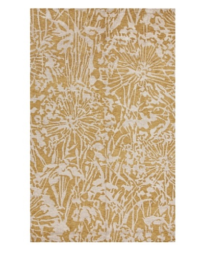 Jaipur Rugs Handmade Flat Weave Rug, Yellow, 2' x 3'