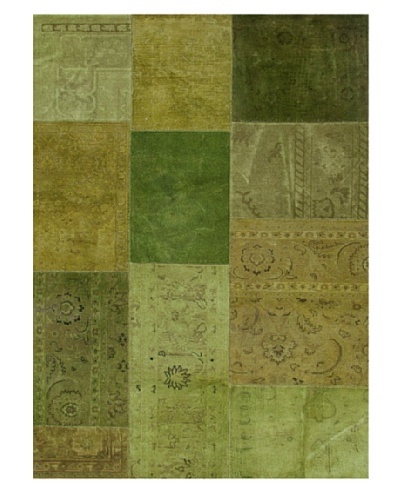 Jaipur Rugs Transitional Solid Knotted Rug, Green, 2' x 3'