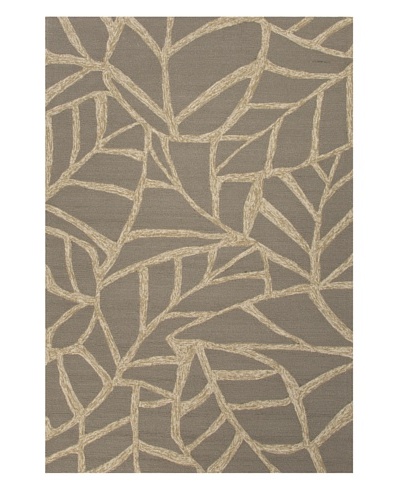 Jaipur Rugs Indoor-Outdoor Rug, Gray, 5′ x 7′ 6″