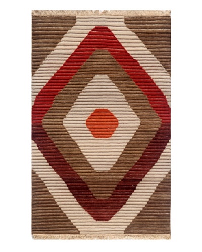 Jaipur Rugs Geometric Hand-Knotted Rug, Multi, 4' x 6'