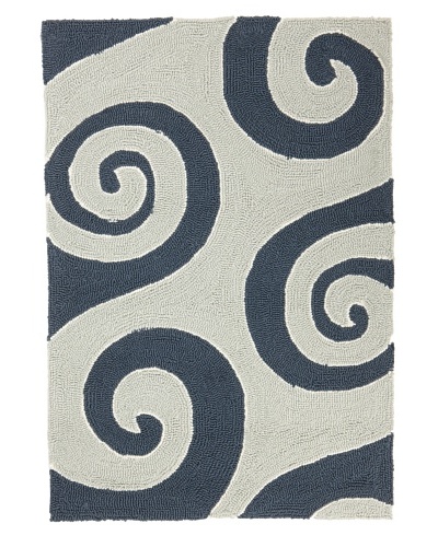 Jaipur Rugs Wave Hello Indoor/Outdoor Rug [Dark Blue]