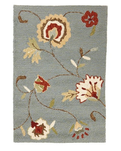 Jaipur Rugs Jardin Hand Hooked Rug [Ice Blue]