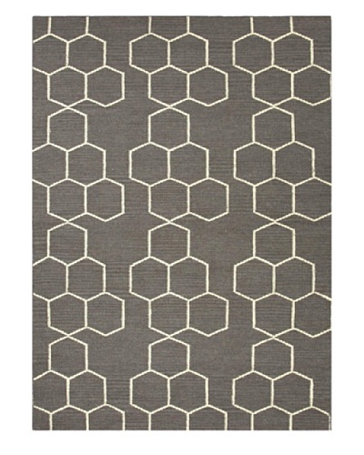 Jaipur Rugs Flat-Weave Geometric Wool Rug