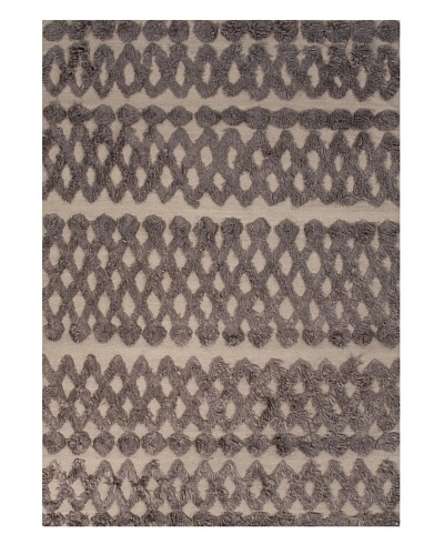 Jaipur Rugs Hand Made Rug, Grey/Black, 5' x 8'