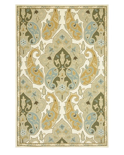 Jaipur Rugs Hoja Hand Hooked Rug [Cashew]