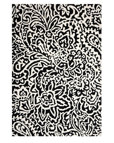 Jaipur Rugs Flores Hand Hooked Rug [Antique White]