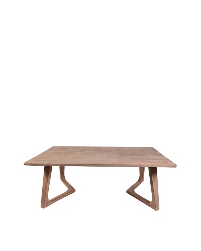 Jamie Young Haven Bent-Leg Coffee Table, Limewash