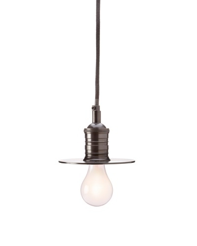 Jamie Young Steam Punk Simple Pendant Light, Gunmetal