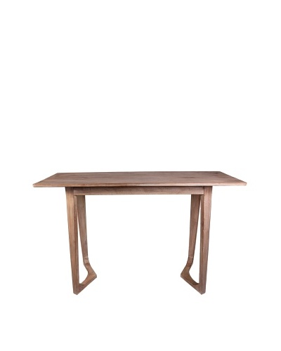 Jamie Young Haven Bent-Leg Console Table, Limewash