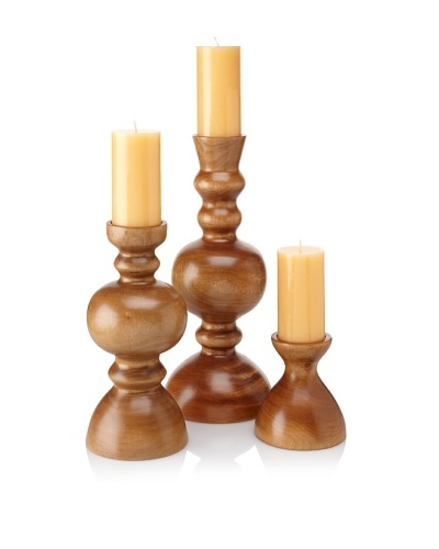 Jamie Young 3-Piece Claire Candlestick Set