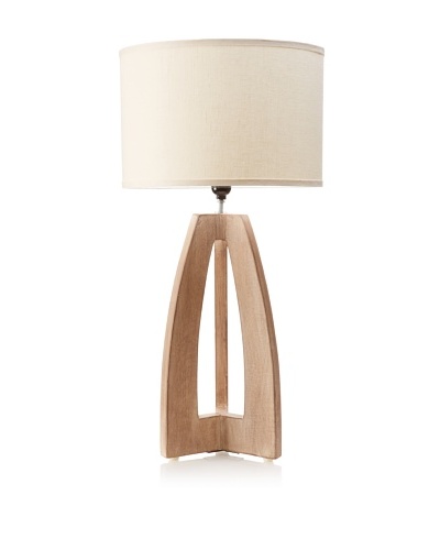 Jamie Young Ujala Table Lamp, Lime Wash