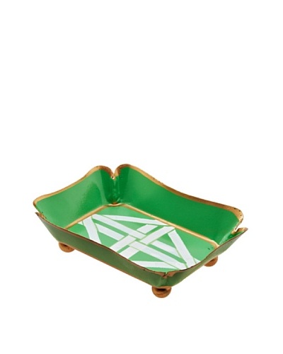 Jayes Cane Green Trinket Tray