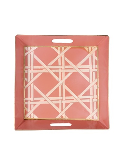 Jayes Cane Pink Bedside Tray