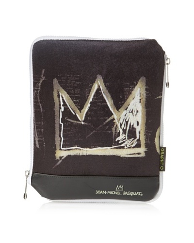 Jean-Michel Basquiat “600 Dollars” Sleeve Case for iPad/iPad 2, Black