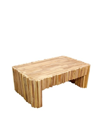 Jeffan Obi Rectangle Coffee Table, Natural