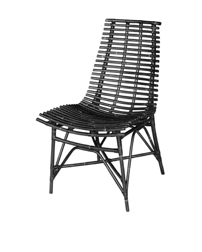 Jeffan Franklin Side Chair, Antique Black