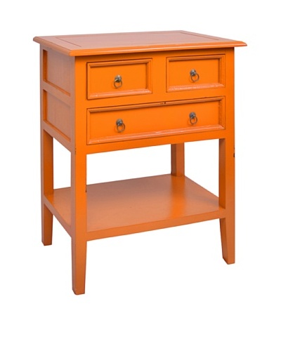 Jeffan Newton 3-Drawer Side Table