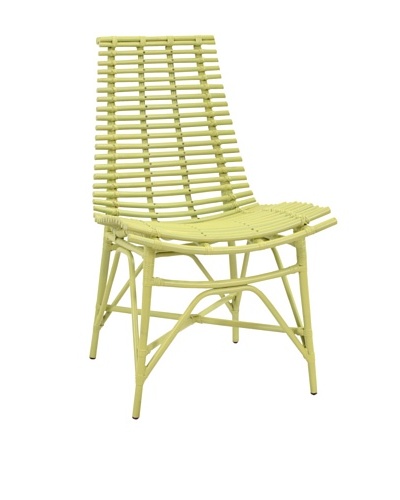 Jeffan Franklin Side Chair, Lime Green