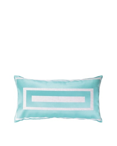 Jennifer Paganelli Hotel Monaco Embellished Down Pillow, Blue, 14 x 26