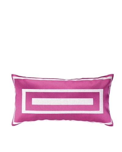 Jennifer Paganelli Hotel Monaco Embellished Down Pillow, Pink, 14″ x 26″