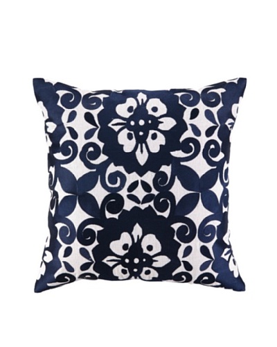 Jennifer Paganelli Cassandra Embellished Down Pillow, Blue, 20″ x 20″As You See