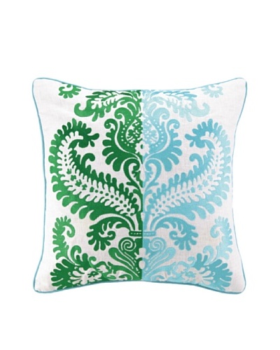 Jennifer Paganelli Barcelona Llana Pillow, Blue