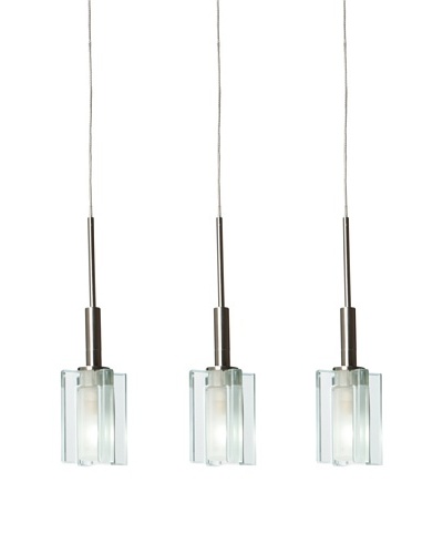 Jesco Lighting Akina Pendant, Nickel