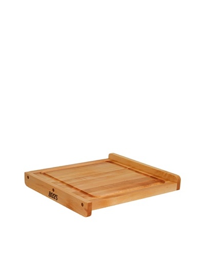 John Boos Reversible Maple Cutting Board with Gravy Groove, 23.75″ x 17.25″ x 1.25″