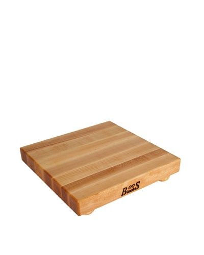 John Boos Maple Cutting Board with Feet, 12 Square