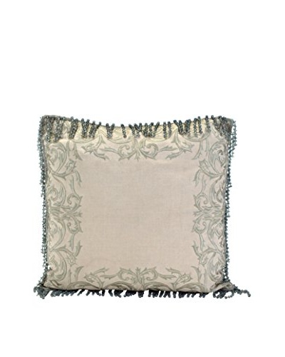 John Richards Collection Dove Grey Silk Square Pillow