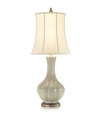 John-Richard Collection Celedon Crackle Lamp