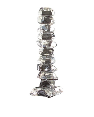 John-Richard Collection Stacked Acrylic Candleholder