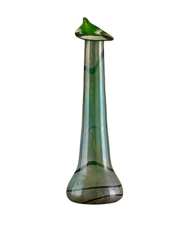 John-Richard Collection Art Deco Hand-Blown Glass Vase